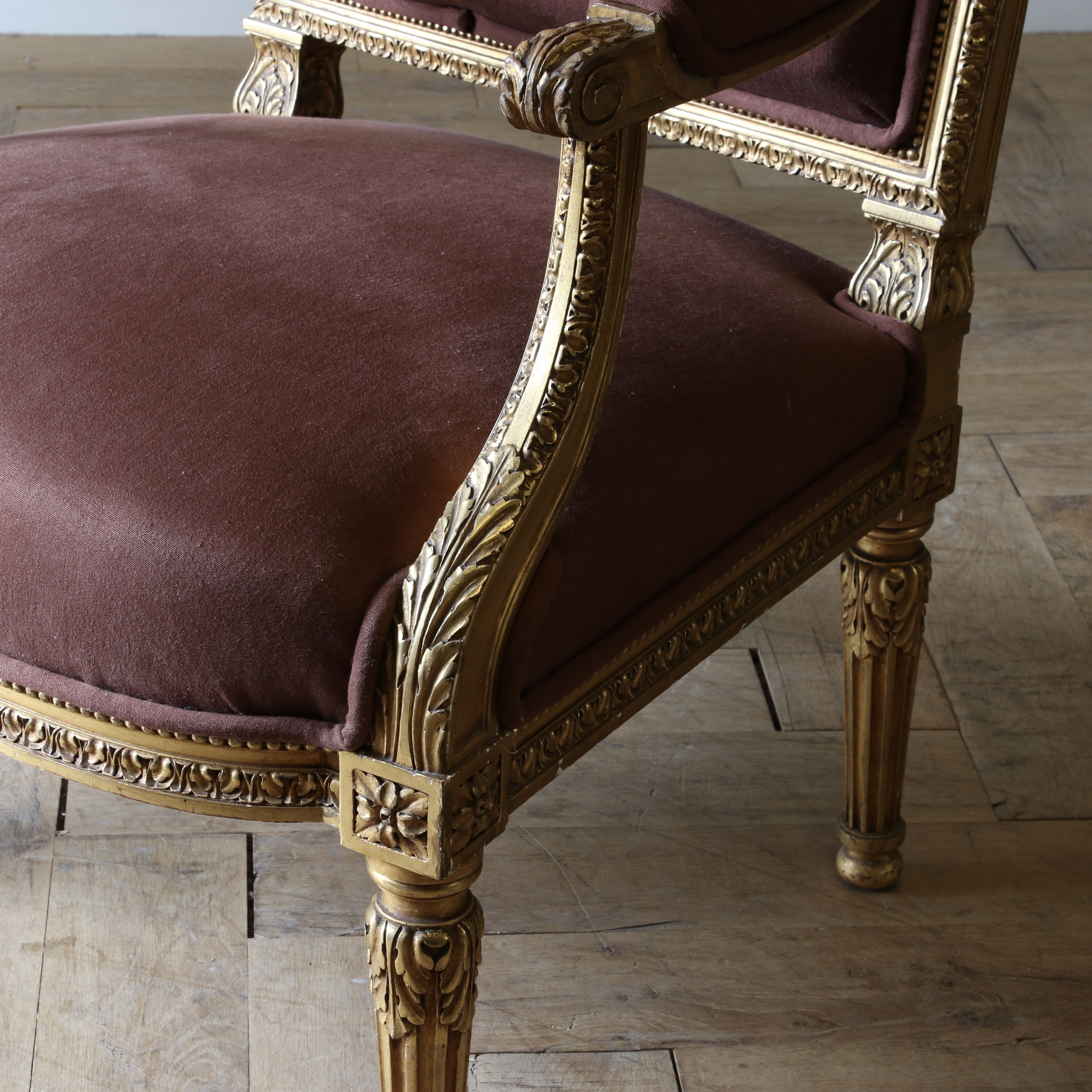 Pair of Louis XVI Fauteuils